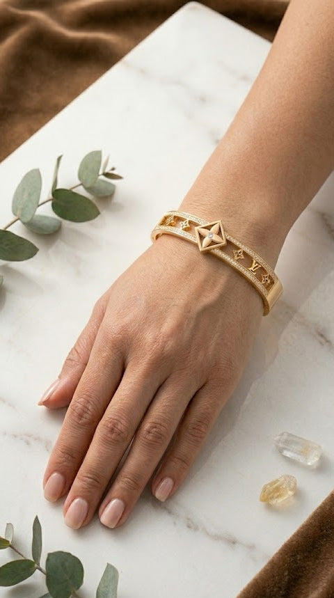 Snazzy Royal Flora Bangle BG4