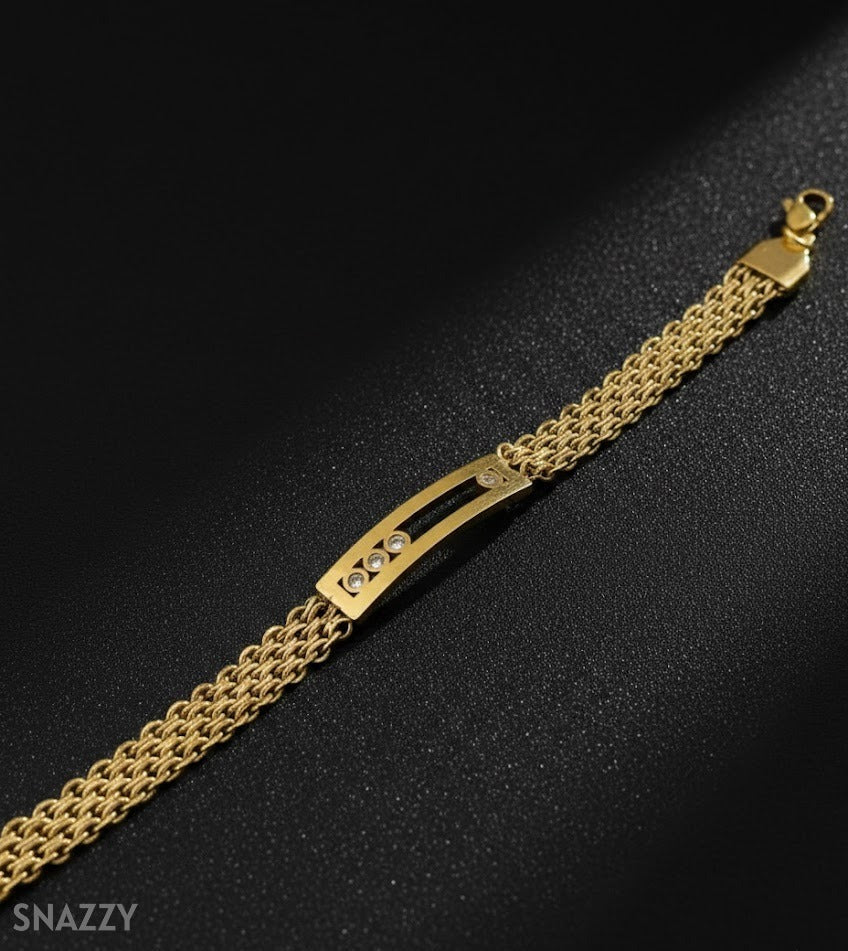 Snazzy Trio-Glance Bracelet BL7