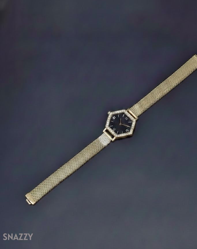 Snazzy Watch-Style Cuff Bracelet BL6