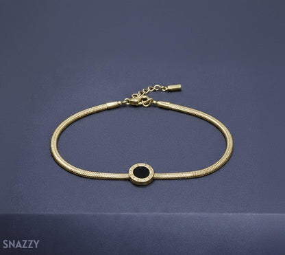 Snazzy Black Roman Radiance Bracelet BL3