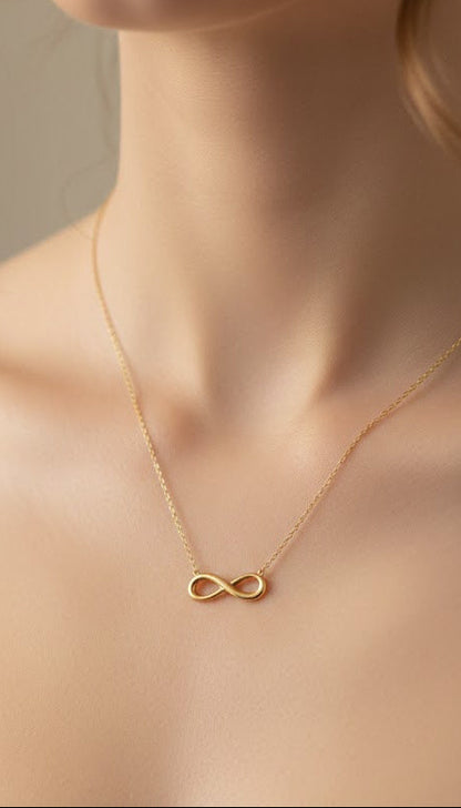 Snazzy Forever Yours Infinity Necklace N9