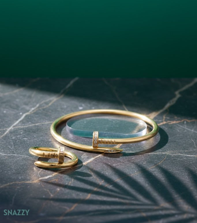 Snazzy Signature Nail Duo Ring+Bangle S5