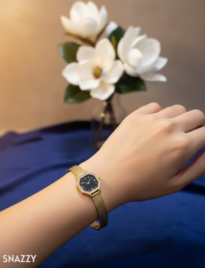 Snazzy Watch-Style Cuff Bracelet  BL6